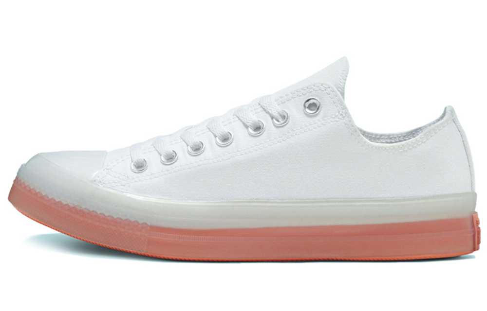 Converse All Star CX Chuck Taylor Ox Non-Slip Wear-Resistant Lightweight Low Canvas Shoes White Orange