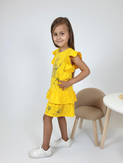 11-205-6 платье для девочки Luneva