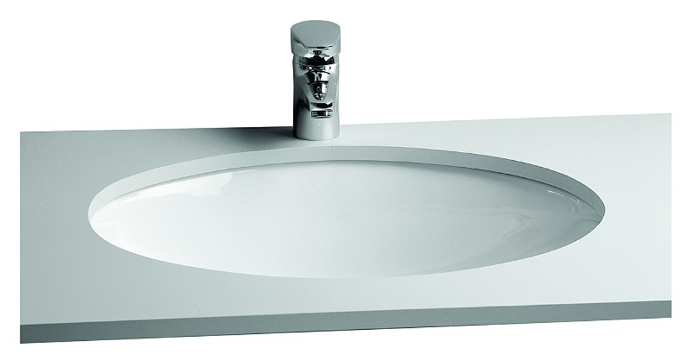 Раковина, встраиваемая снизу, Vitra Arkitekt 52 см