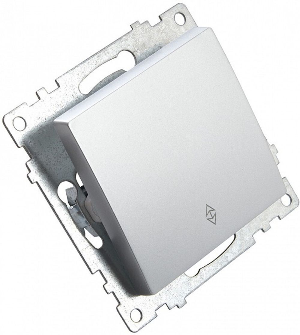 Переключатель одноклавишный без рамки Stekker Катрин 39576