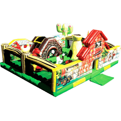 Коммерческий надувной батут "Маленькая ферма"