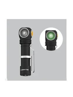 Armytek — Mультифонарь "WIZARD" C2 WG (цвет корпуса: чёрный, зарядка: magnet USB, свет: белый, зелёный)