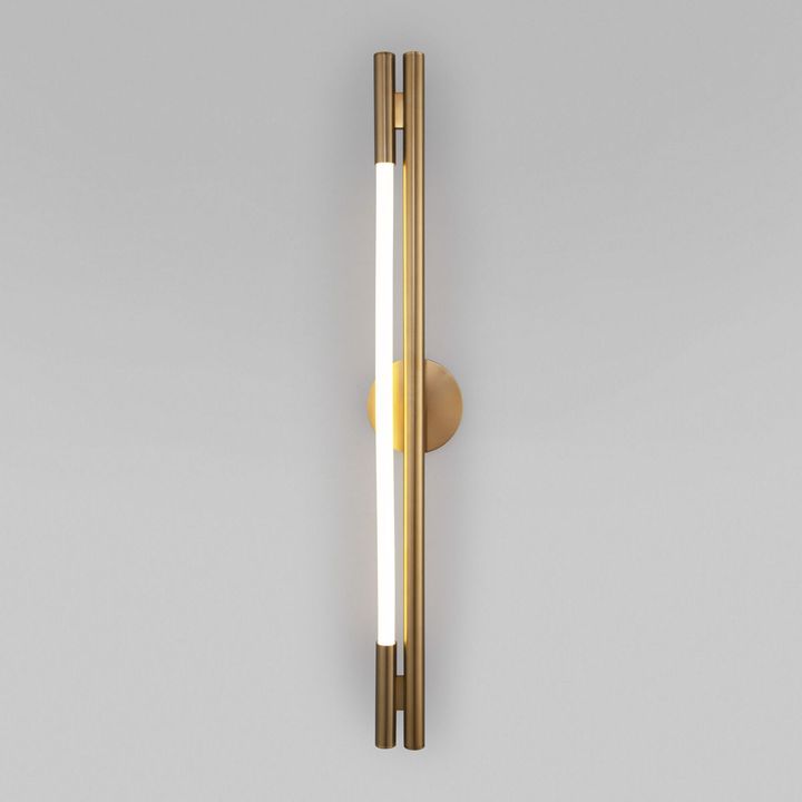 Настенный светодиодный светильник Eurosvet Talus 50265 LED латунь