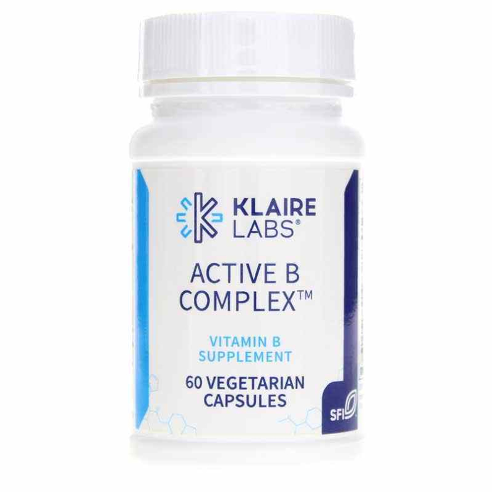 Klaire Labs - Active B Complex - 60 capsules