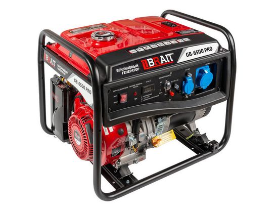 Бензиновый генератор "BRAIT" GB-6500 PRO