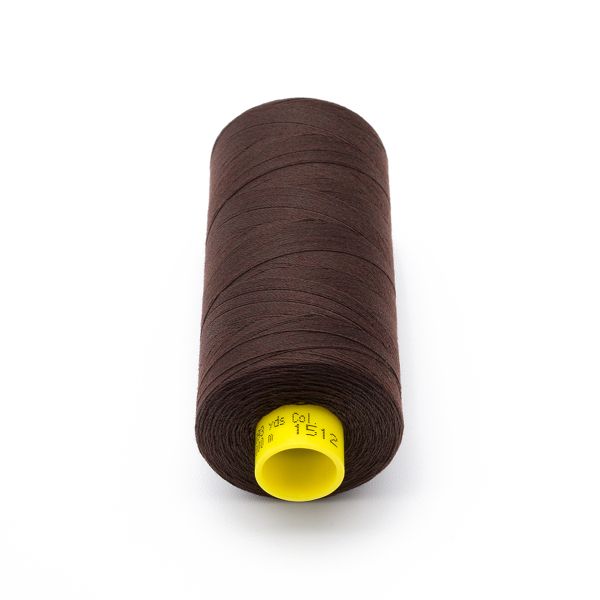 Нитка Gutermann Mara 120 (1000 метров), 1 кат., универсальная | 1512 темный шоколад