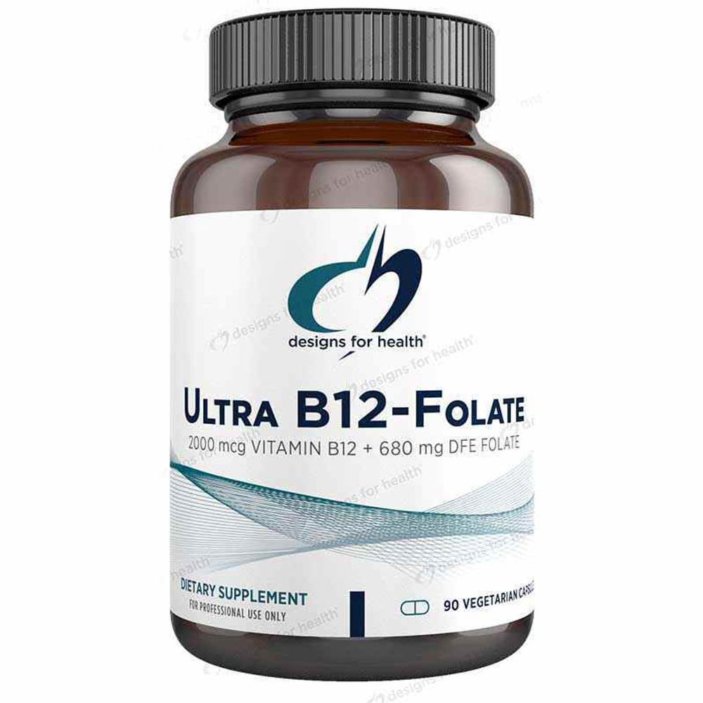 Designs For Health - Ultra B12-Folate - 90 capsules