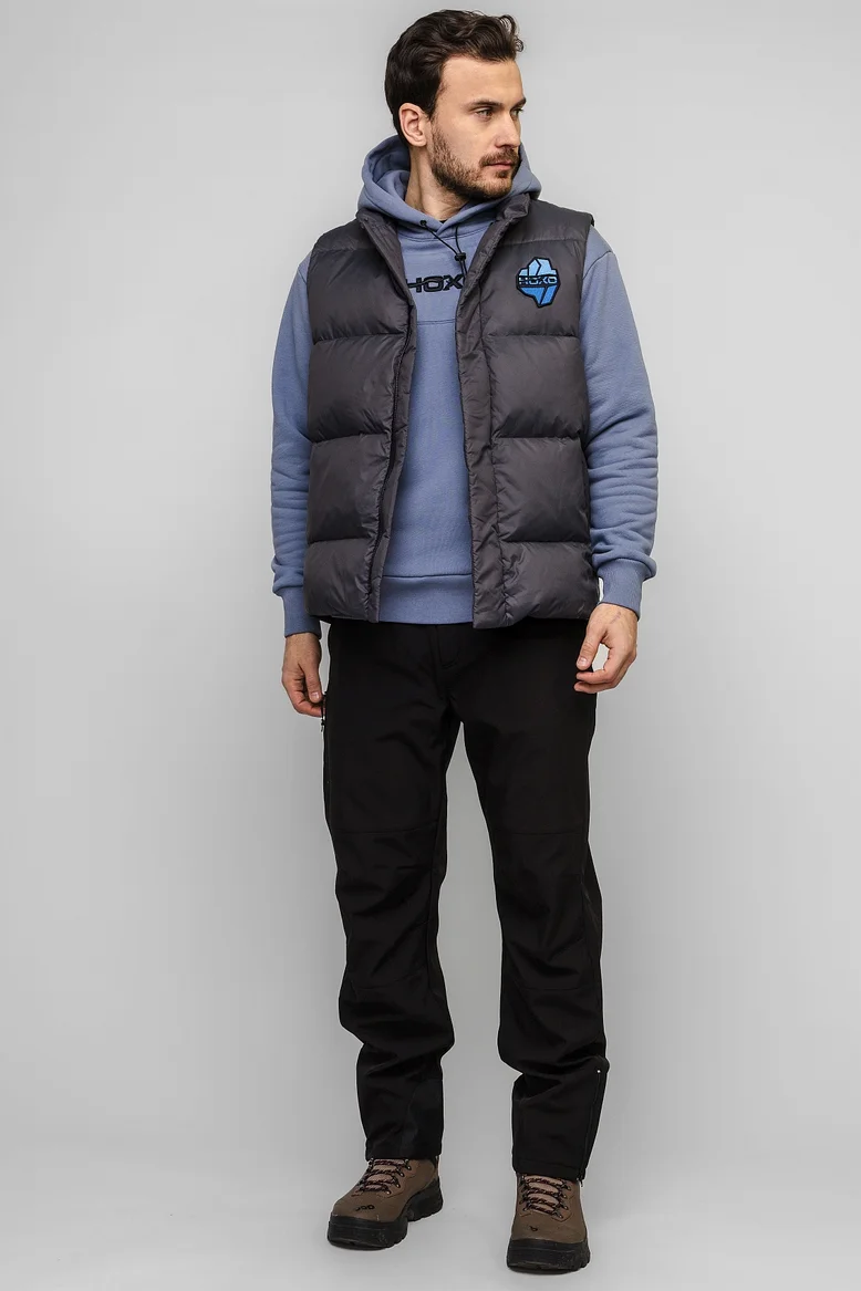 Жилет "НОХО" утеплённый, унисекс, цвет "Стальной ледник"