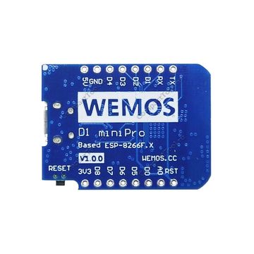 Плата Mini D1 PRO NodeMcu Lua wifi ESP8266 (32 МБит / 4 МБайт)