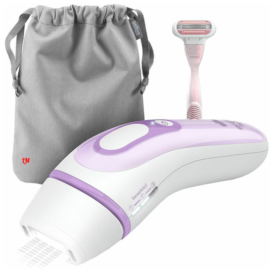 Фотоэпилятор Braun PL3012 Silk-expert IPL Pro 3 белый/сиреневый