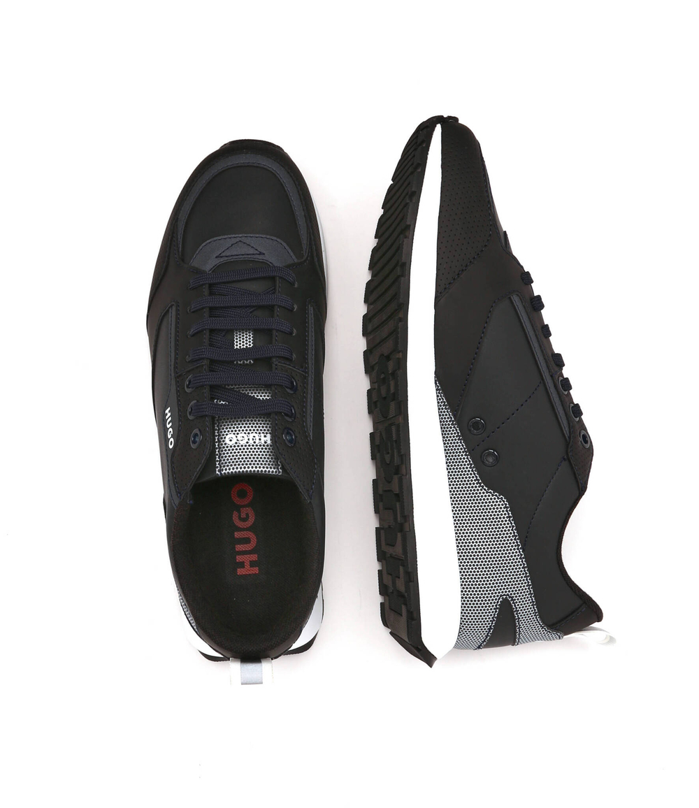 кроссовки icelin_runn_pppu HUGO - темно-синий(50485881)