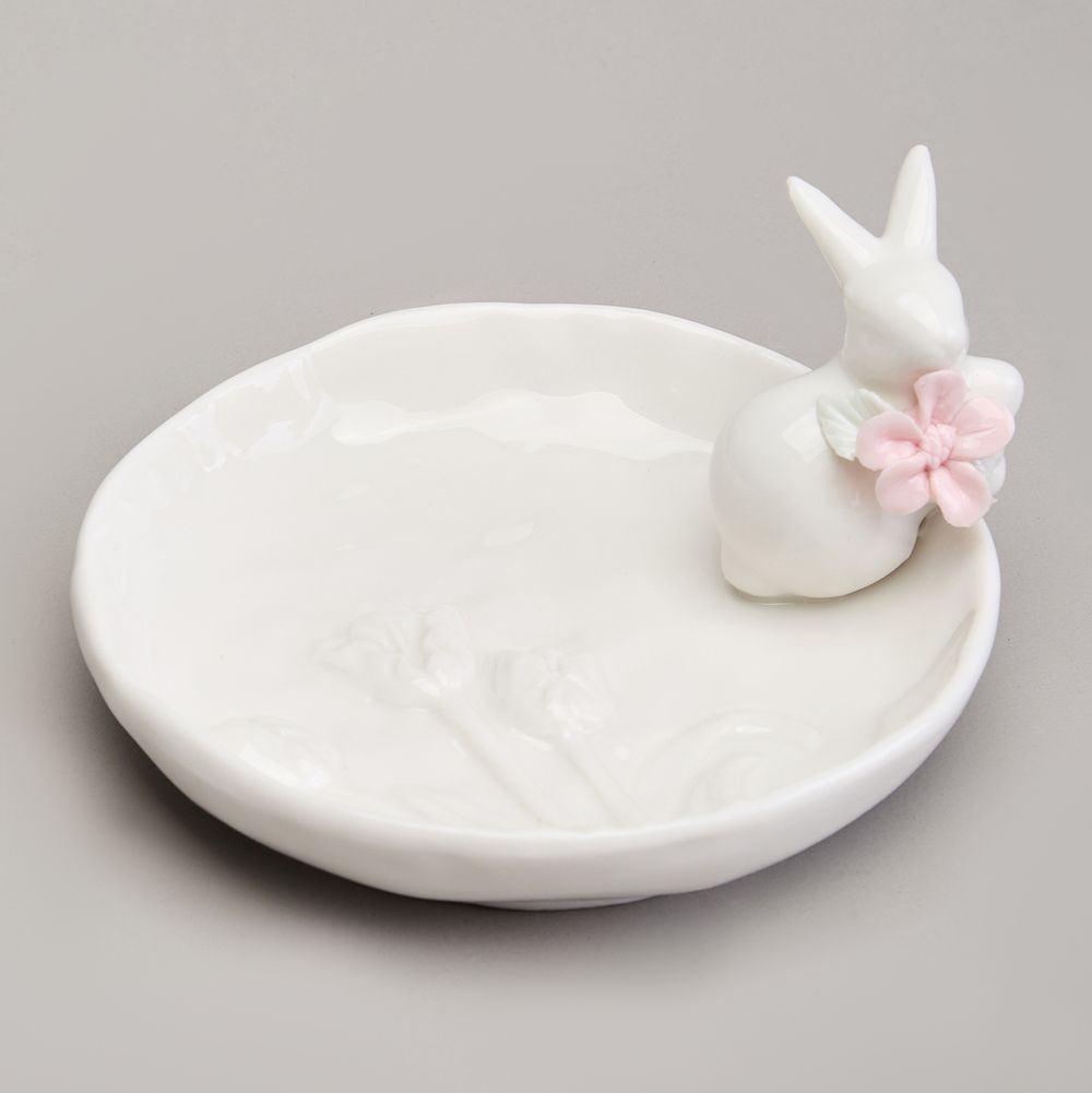 БЛЮДО СЕРВИРОВОЧНОЕ "КРОЛИК" 13,3Х12,5Х7,2 СМ