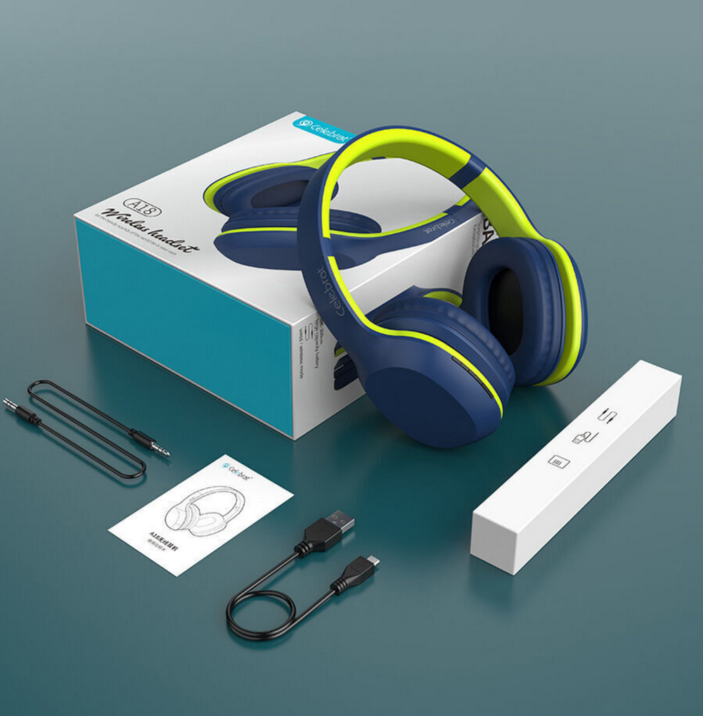 Наушники беспроводные полноразмерные STEREO Celebrat A18