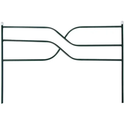 Заборчик садовый «Ялил» 45*67*335см (5 деталей)