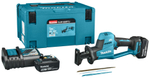 Пила сабельная аккумуляторная MAKITA DJR189RTJ