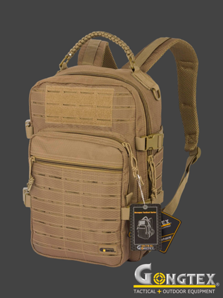 Рюкзак тактический Gongtex Hexagon, 18 л (GB0411). Койот