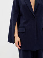 Жакет с вырезами из крапивы «Тайна глубин»