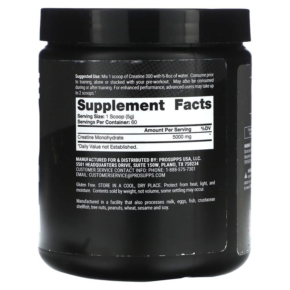 ProSupps, Креатин 300, без добавок, 300 г (10,58 унции)