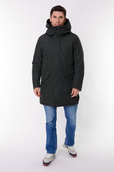 Куртка-парка KEYSOR -20 TRITON (Плащевая ткань, т.зелён)