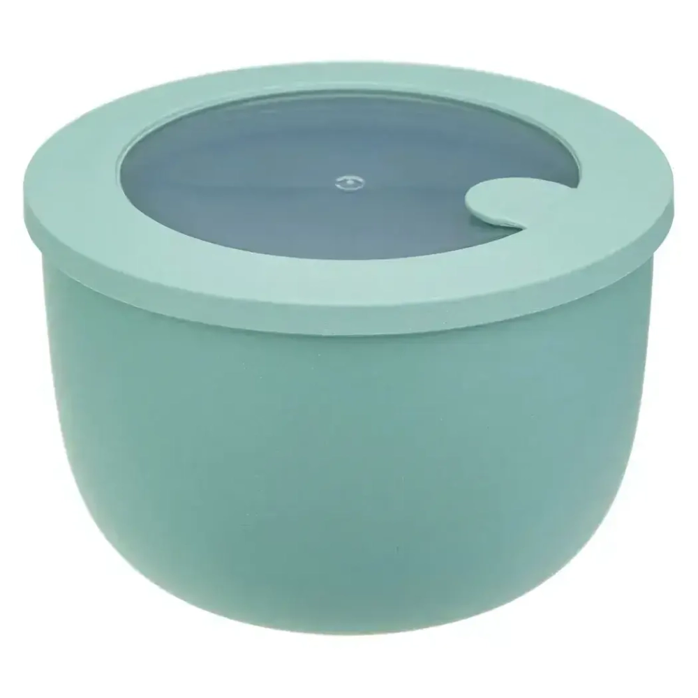 Миска герметичная НЕО 1,2л с клапаном для СВЧ Фисташковый