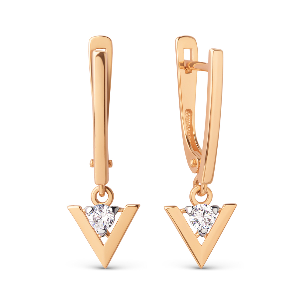 Серьги из золота 585 пробы