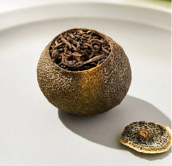 59335 Чай прессованный черный  "Пуэр Шу  Мини-Мандаринка"