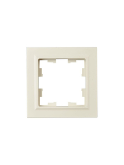 Рамка 1-м IP44 BRITE РУ-1-БрКр-44 беж. IEK BR-M12-44-K10