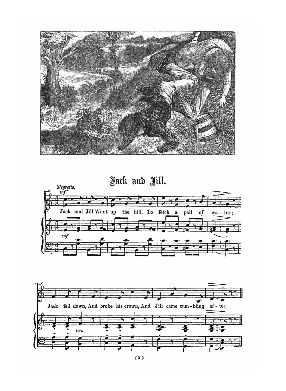 Mother Goose's nursery rhymes and nursery songs. Set to music | Elliott J. W.