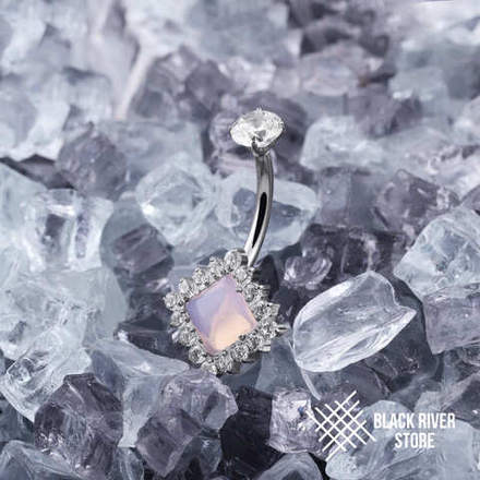 Банан Jasmine Square Rose Quartz & Crystal