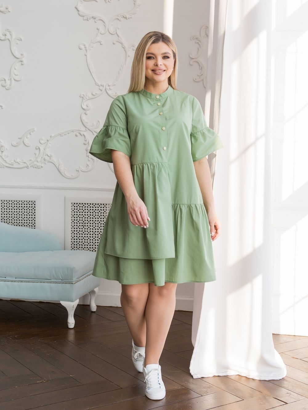 Платье 1247 фуксия Novita (Акция)