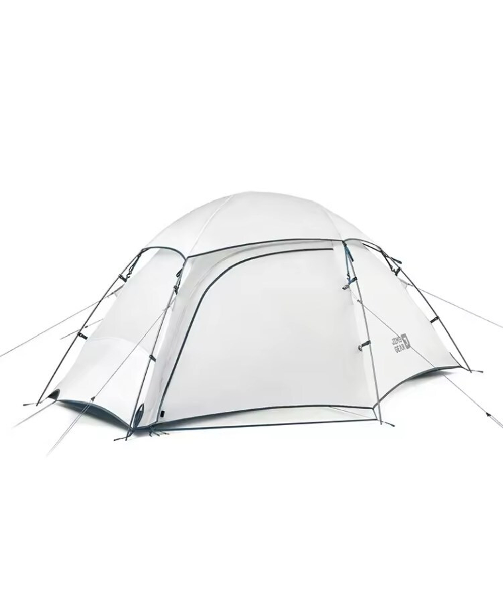 Палатка Naturehike Jims Gear Si 2-местная, алюминиевый каркас, сверхлегкая, белая