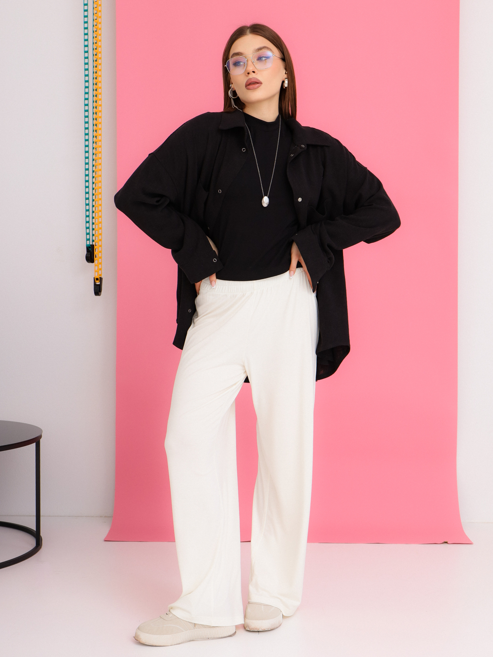 Брюки женские летние V Rubchik, белые