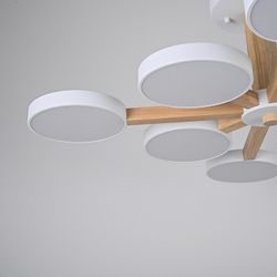 Люстра на штанге Imperiumloft TURNA White TURNA-B01