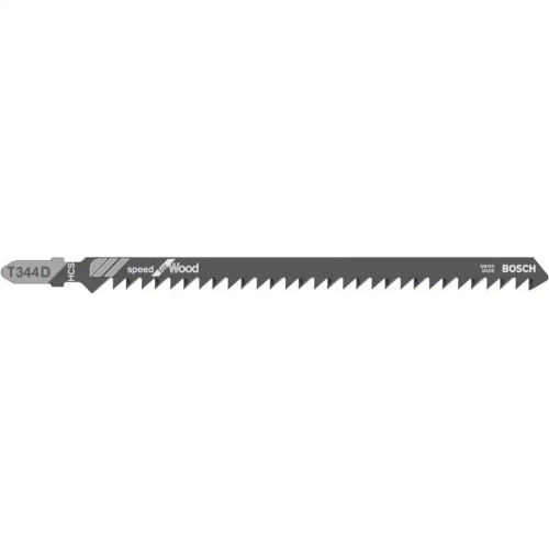 Пилки для лобзика T344 D, HCS BOSCH 2608637944