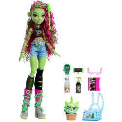Monster High - базовая кукла Венера Макфлайтрап + питомец HRP81