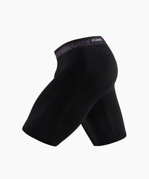 Трусы мужские боксеры (1 шт) удлиненные, Atlantic MH-1184, бамбук, черный