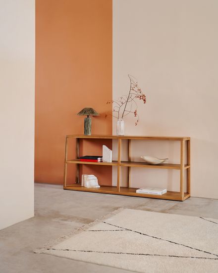 Claudia прозрачная стеклянная ваза 25 см