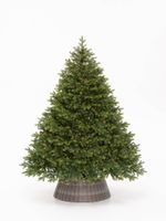 Елка с гирляндой «Эрмитажная» (Литая хвоя) 150 см / 1,5 м