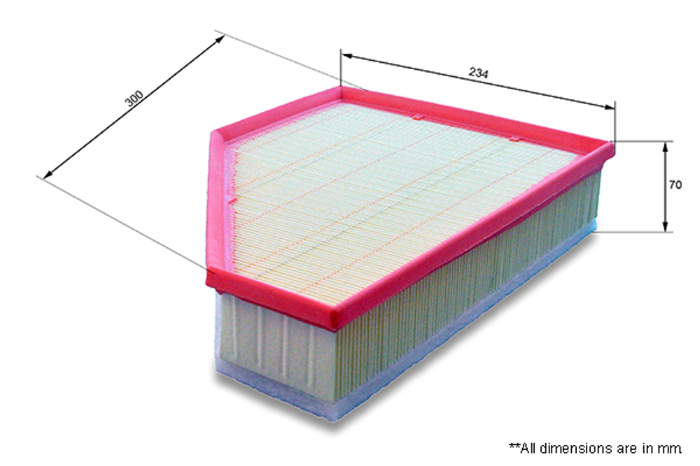 COMLINE - EAF666-CML - Air Filter