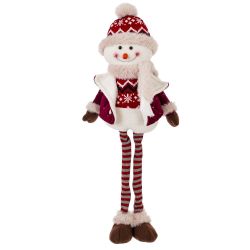 GAEM Игрушка набивная "Снеговик", L20 W16 H53 см, 2в.
