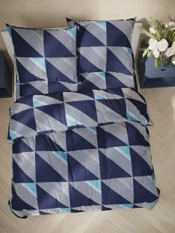 Наволочка комплект 2шт бязь Сказка "Диагональ" 50x70 см на молнии