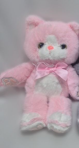 Yumşaq oyuncaq \ Мягкая игрушка \ Soft toys Çəhrayı pişik (bantikli)