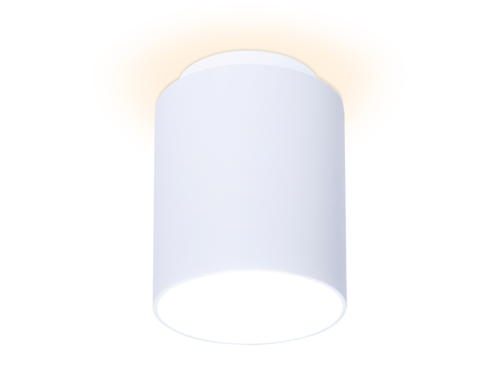 Накладной светодиодный точечный светильник TN260 WH/S белый/песок LED 4200K 7W D80*100