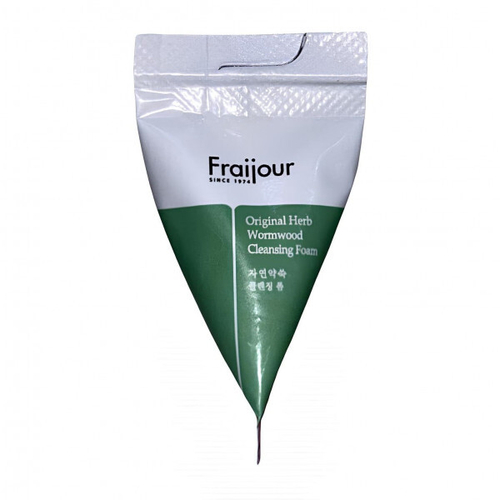 Очищающая пенка с полынью для проблемной кожи Fraijour Original Herb Wormwood Cleansing Foam 5 мл