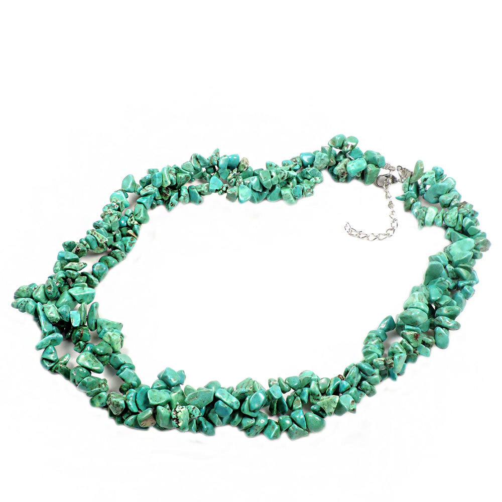 Бусы "Галактика" бирюза асс.