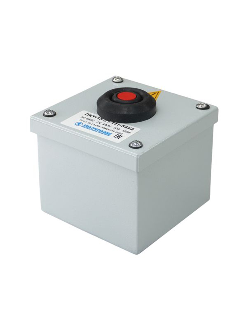 Пост кнопочный ПКУ 15-21.111 54 У2 (ВК30-10-11110-54 (1з+1р) красн. + PG-13.5) пост управления Электротехник ET054942