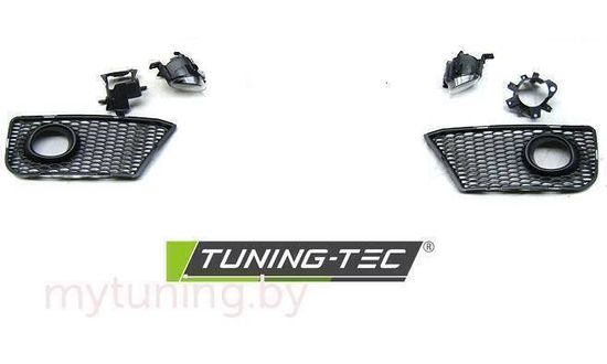 Бампер передний для Audi A3 8P (08-12) под датчики парковки S8 Look