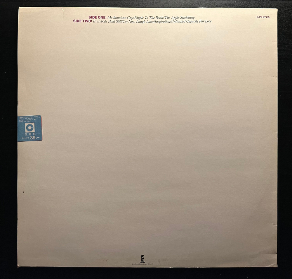 Grace Jones - Living My Life (Скандинавия 1982г.)