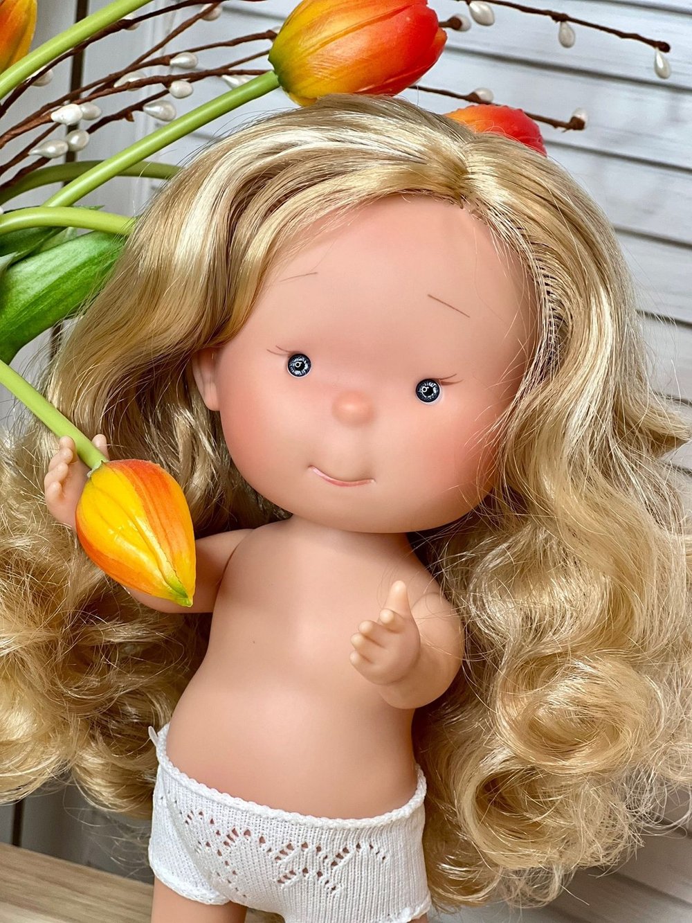 Кукла Nines виниловая 30см PIPPA без одежды (2899W2)