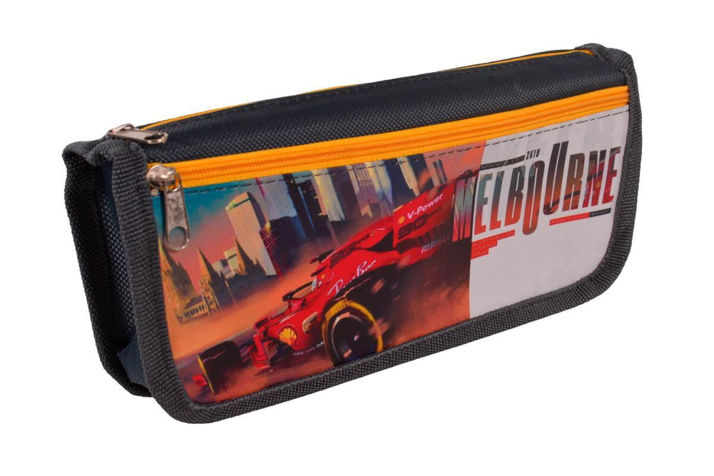 Пенал "Best car" 21*4*9 см, 2 отд.